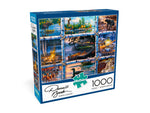 Darrell Bush North Country 1000 Piece Jigsaw Puzzle Box