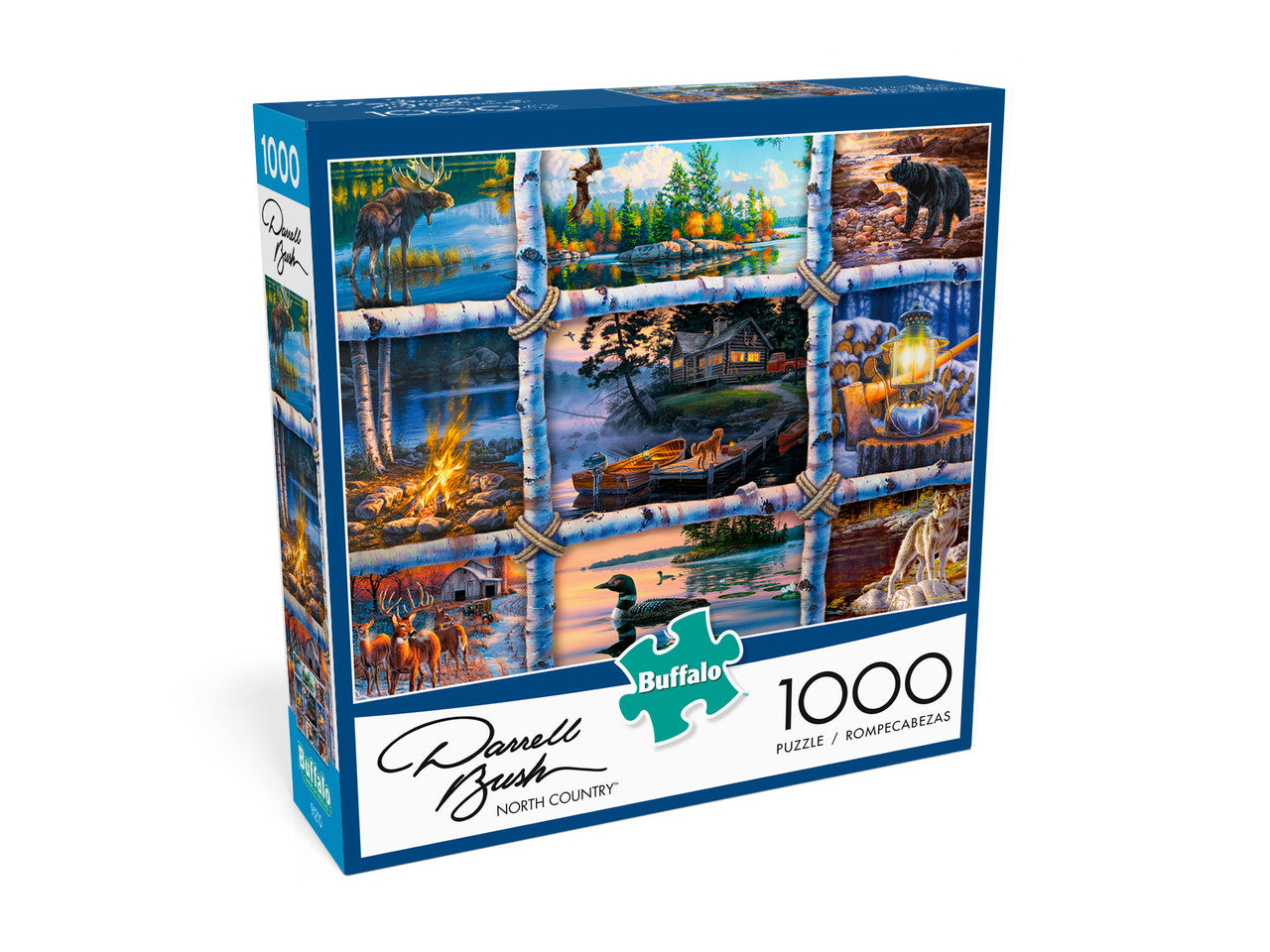 Darrell Bush North Country 1000 Piece Jigsaw Puzzle Box