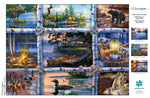 Darrell Bush North Country 1000 Piece Jigsaw Puzzle Poster