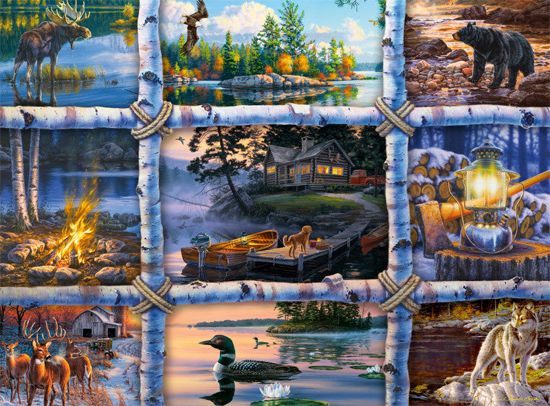 Darrell Bush North Country 1000 Piece Jigsaw Puzzle
