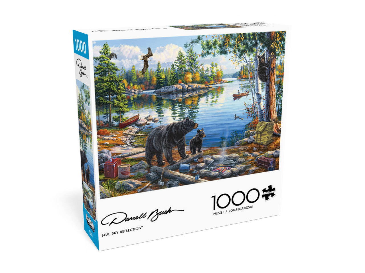 Darrell Bush: Blue Sky Reflection 1000 Piece Puzzle