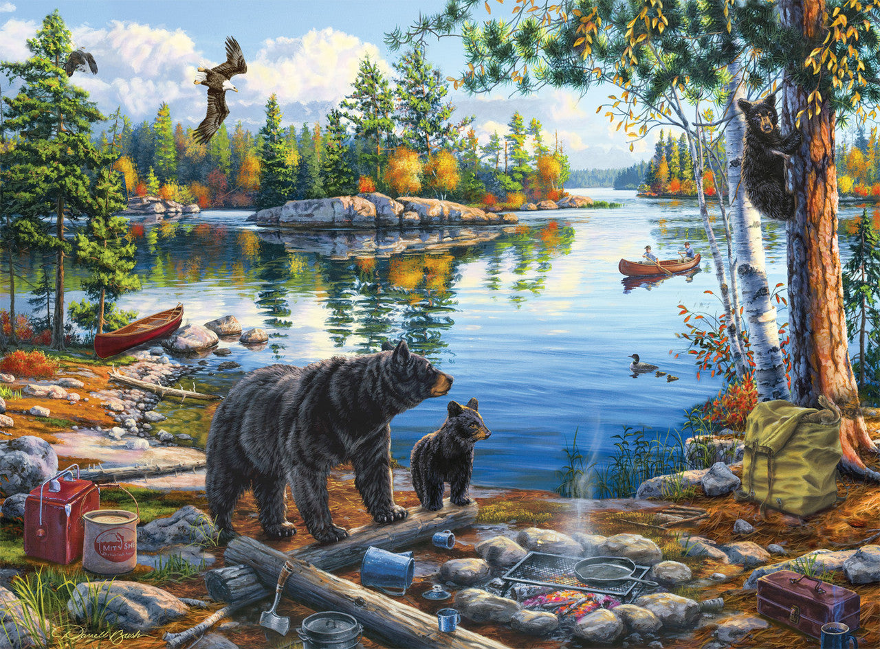 Darrell Bush: Blue Sky Reflection 1000 Piece Puzzle
