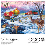 Darrell Bush: Christmas in the Country 1000 Piece Puzzle