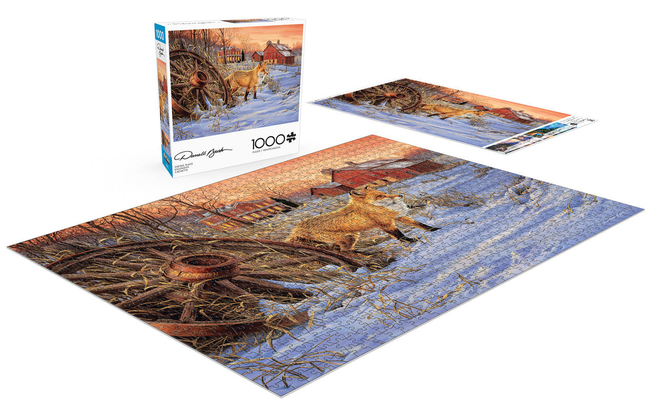 Darrell Bush: Hiding Place 1000 Piece Puzzle