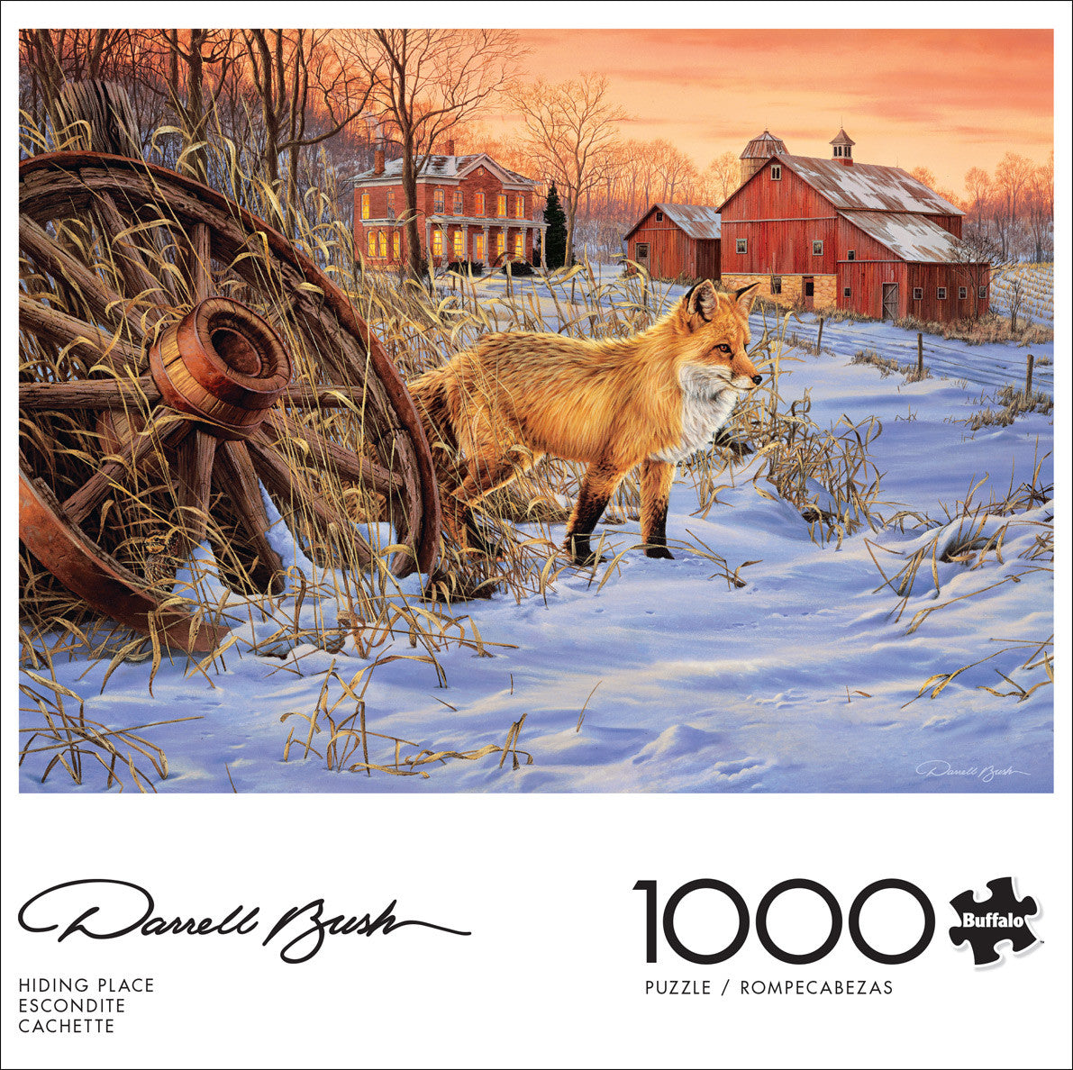 Darrell Bush: Hiding Place 1000 Piece Puzzle