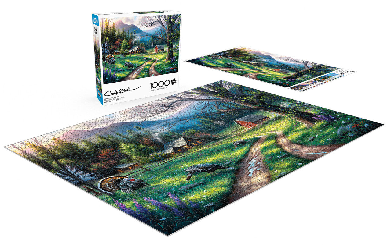 Charles Black: Bear Creek Ranch 1000 Piece Puzzle