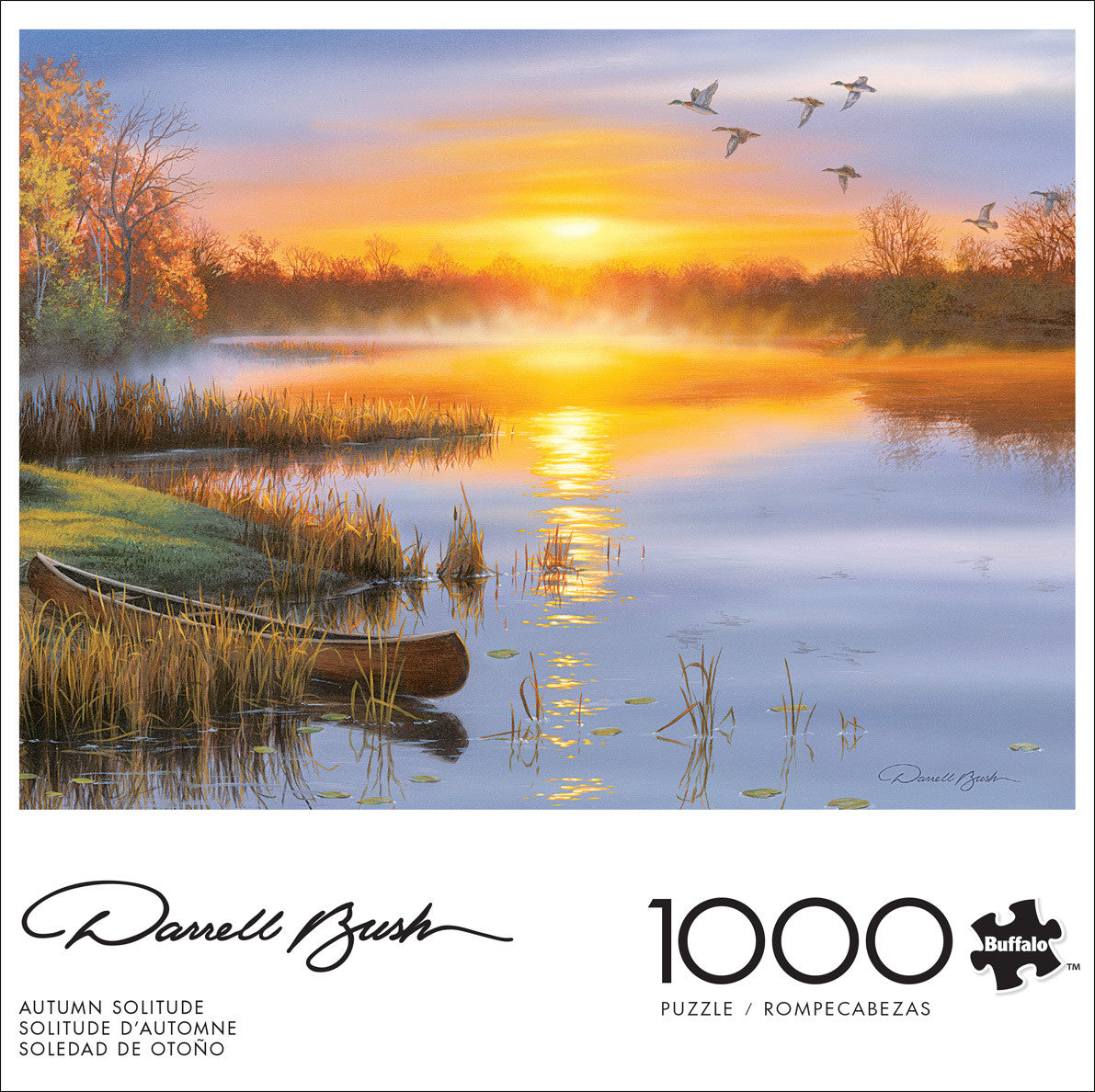 Darrell Bush: Autumn Solitude 1000 Piece Puzzle