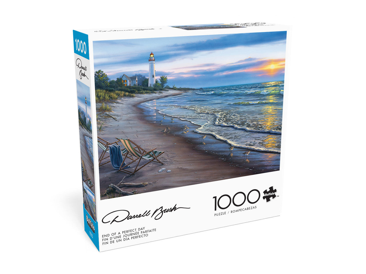 Darrell Bush: End of a Perfect Day 1000 Piece Puzzle