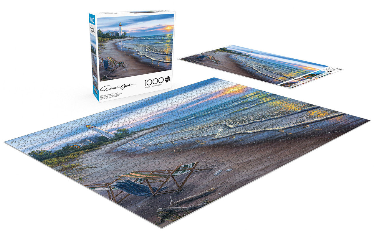 Darrell Bush: End of a Perfect Day 1000 Piece Puzzle