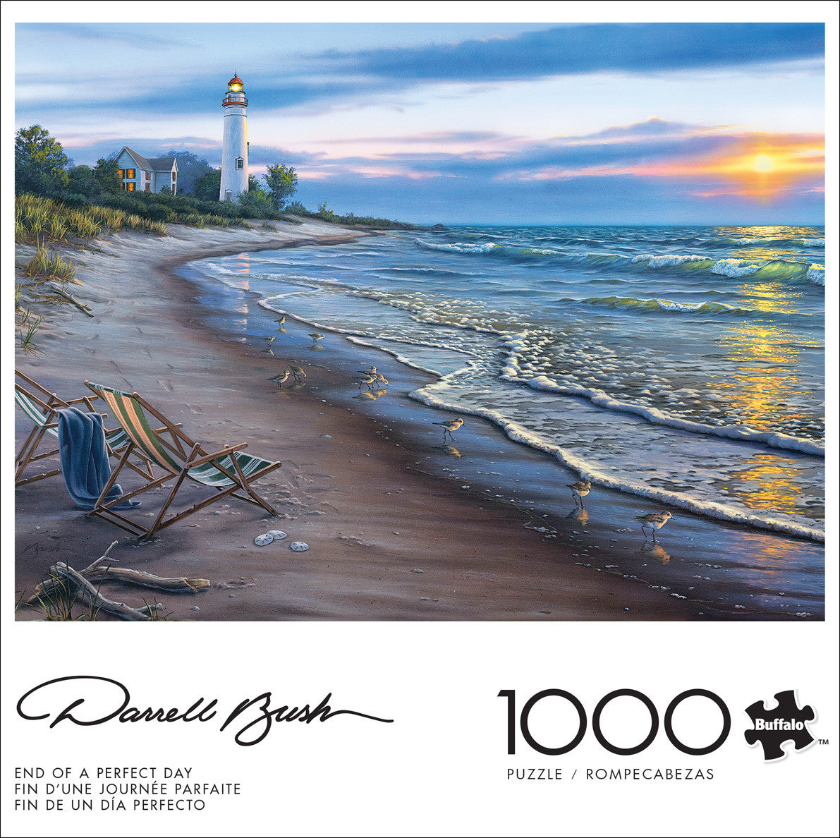 Darrell Bush: End of a Perfect Day 1000 Piece Puzzle