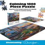 A Happy Camper - 1000 Piece Jigsaw Puzzle by Darrell Bush