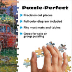 A Happy Camper - 1000 Piece Jigsaw Puzzle by Darrell Bush