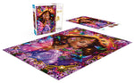 Flights of Fantasy Summer Queen Glitter Edition 1000 Piece Jigsaw Puzzle Contents