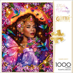 Flights of Fantasy Summer Queen Glitter Edition 1000 Piece Jigsaw Puzzle Front
