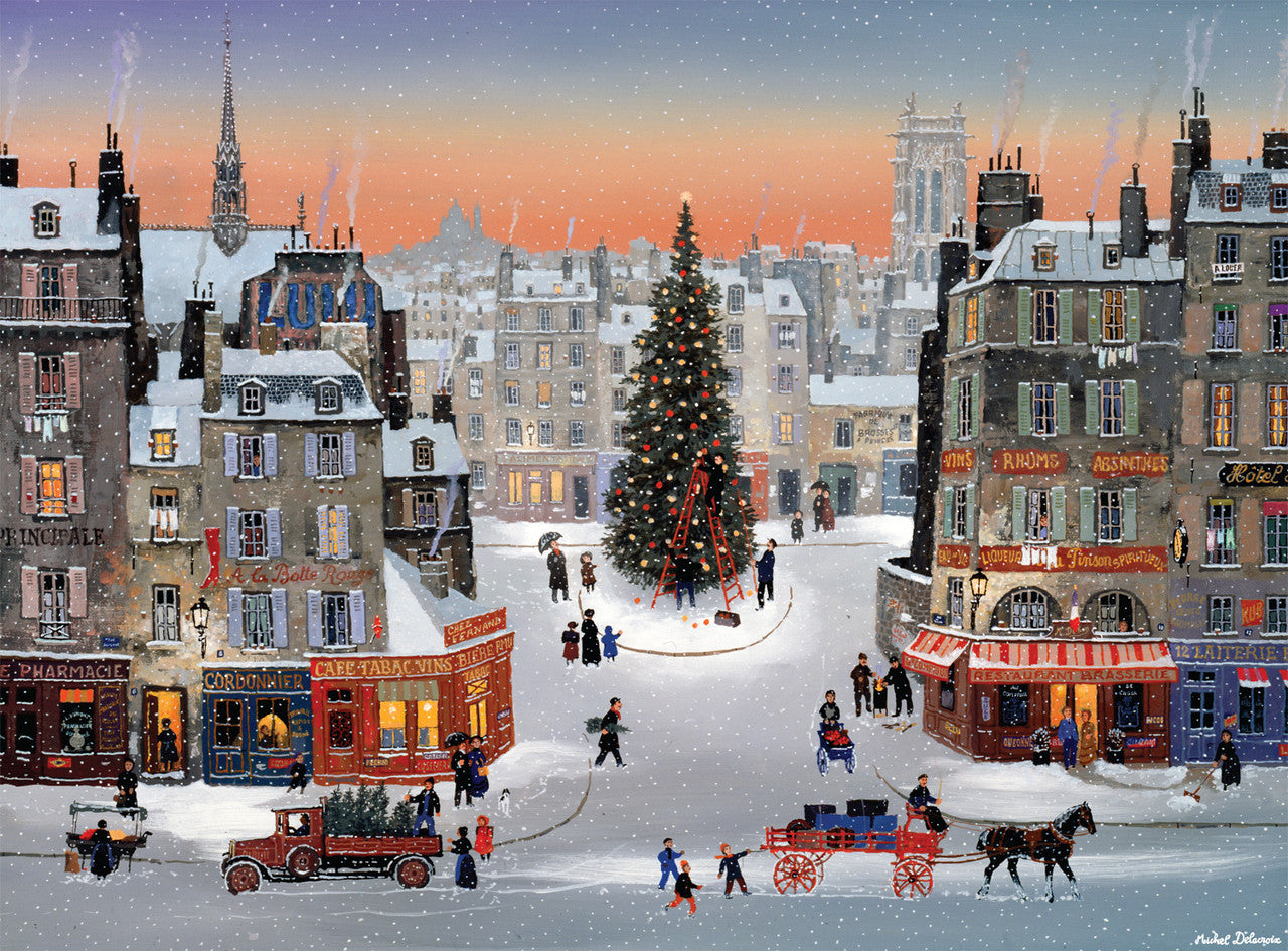 Michel Delacroix: Noël est de Retour 1000 Piece Puzzle