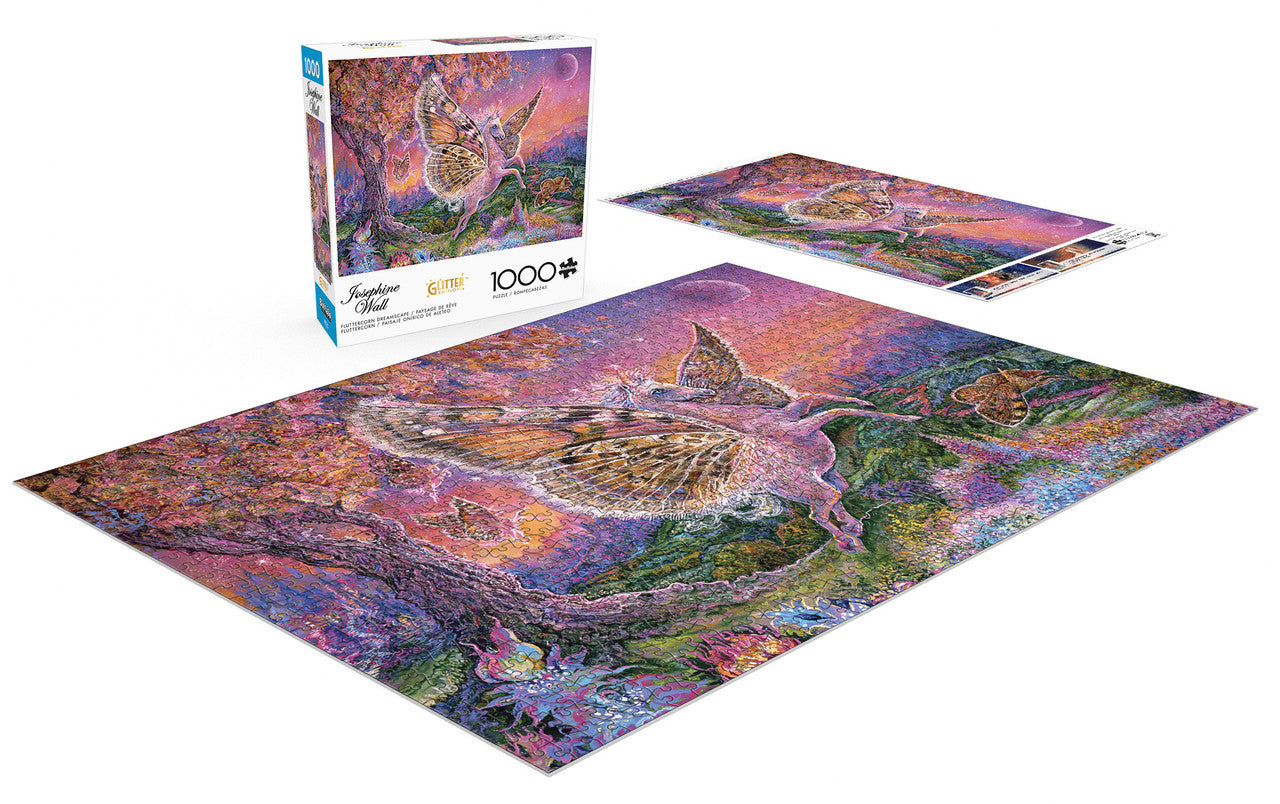 Josephine Wall: Fluttercorn Dreamscape 1000 Piece Puzzle