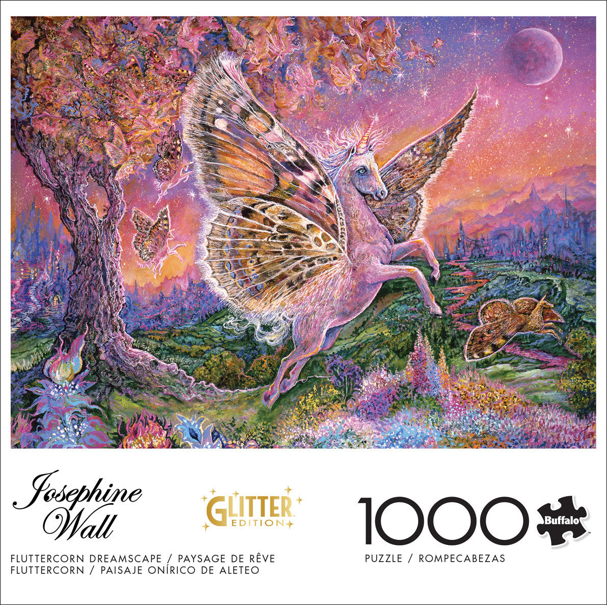 Josephine Wall: Fluttercorn Dreamscape 1000 Piece Puzzle