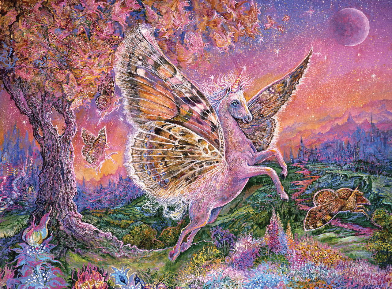 Josephine Wall: Fluttercorn Dreamscape 1000 Piece Puzzle