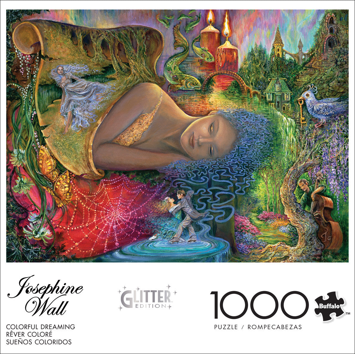 Josephine Wall: Colorful Dreaming 1000 Piece Puzzle – Buffalo Games