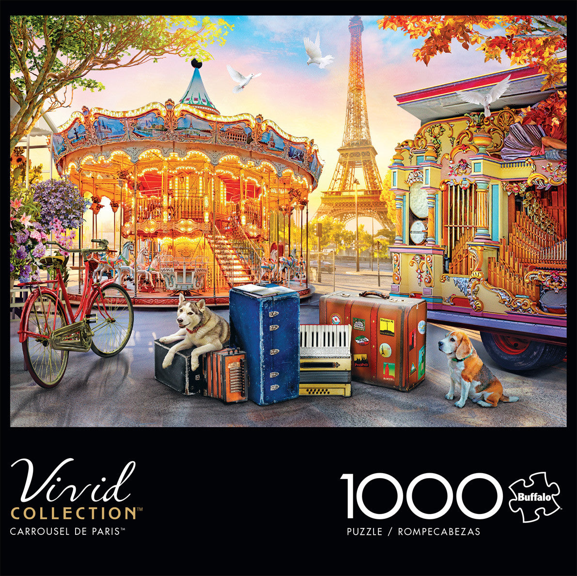 Vivid: Carrousel de Paris 1000 Piece Puzzle