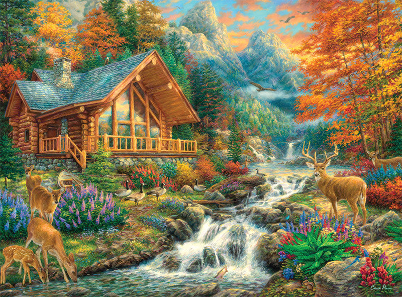 Chuck Pinson Alpine Serenity 1000 Piece Jigsaw Puzzle – Buffalo Games
