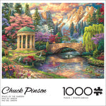 Chuck Pinson's Escapes: Peace of the Garden 1000 Piece Puzzle