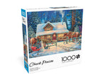 Chuck Pinson's Escapes: Winter's Oasis 1000 Piece Puzzle