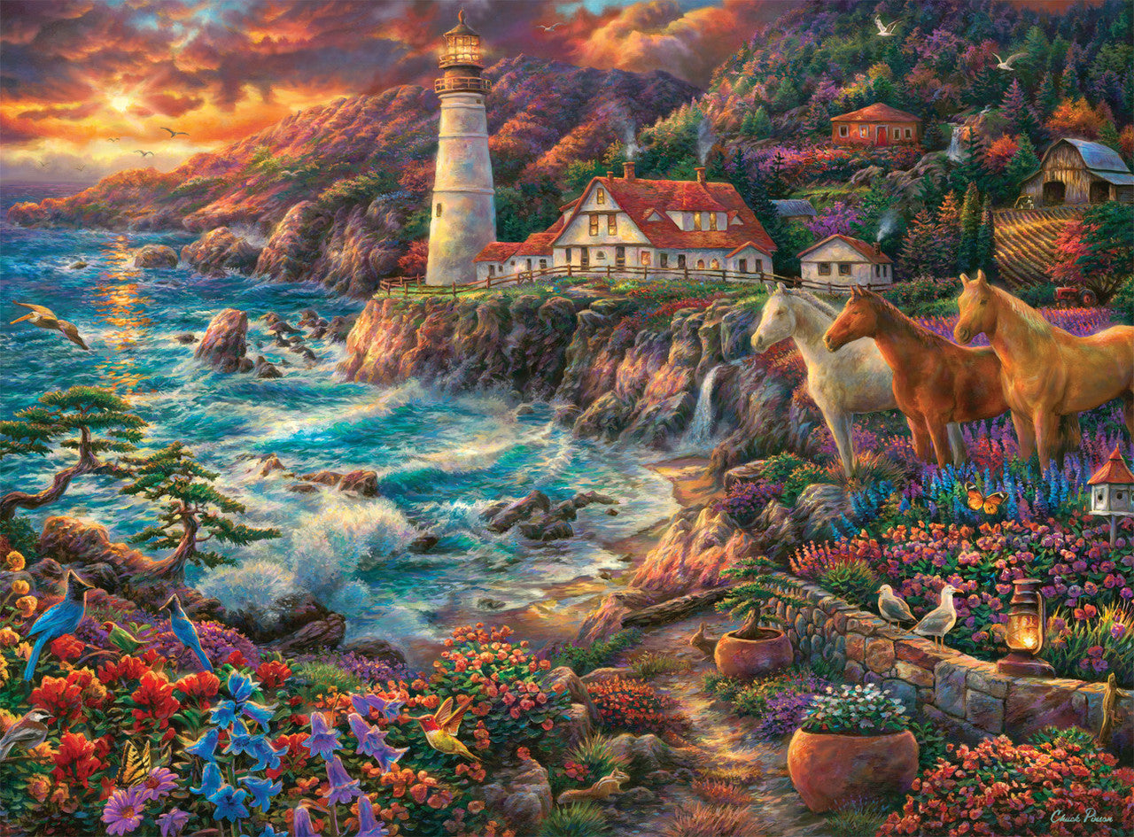 Chuck Pinson's Escapes: Edge of Destiny 1000 Piece Puzzle