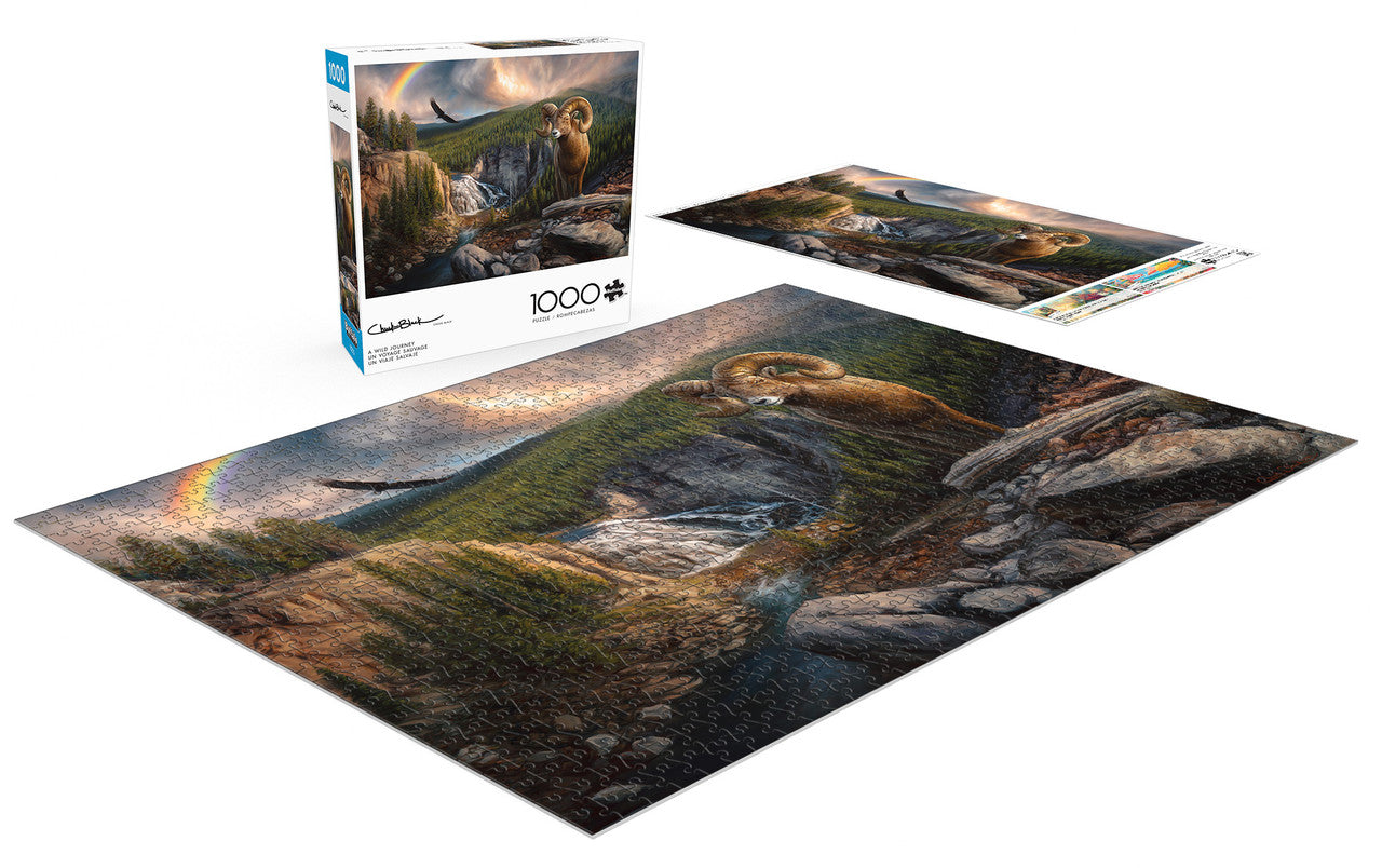 Charles Black: A Wild Journey 1000 Piece Puzzle