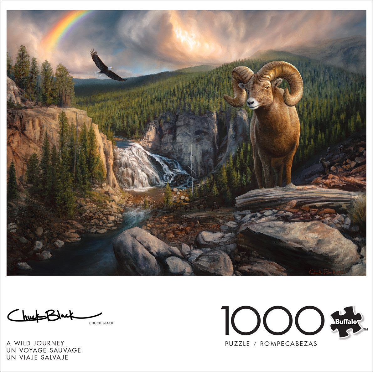 Charles Black: A Wild Journey 1000 Piece Puzzle