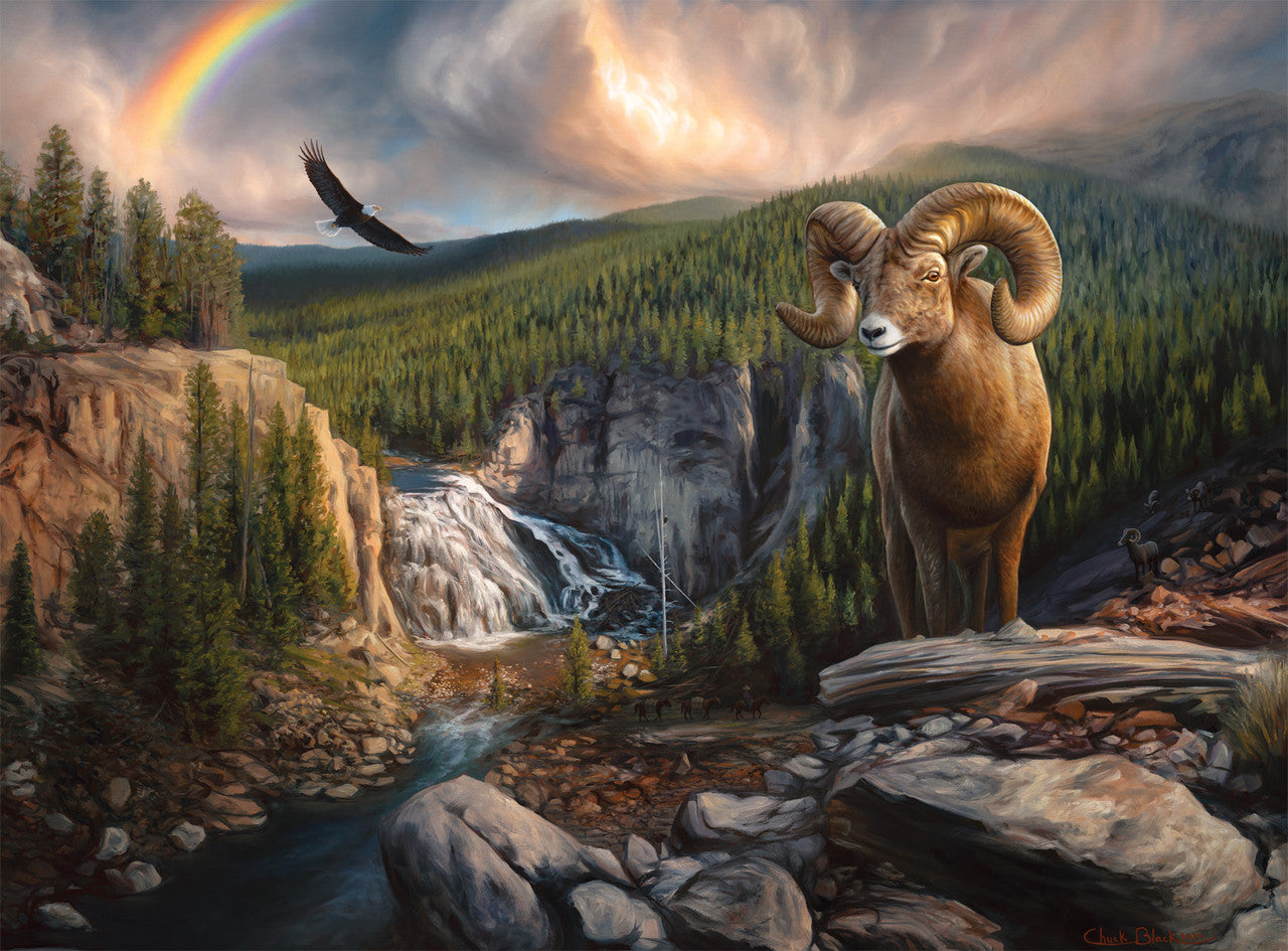 Charles Black: A Wild Journey 1000 Piece Puzzle