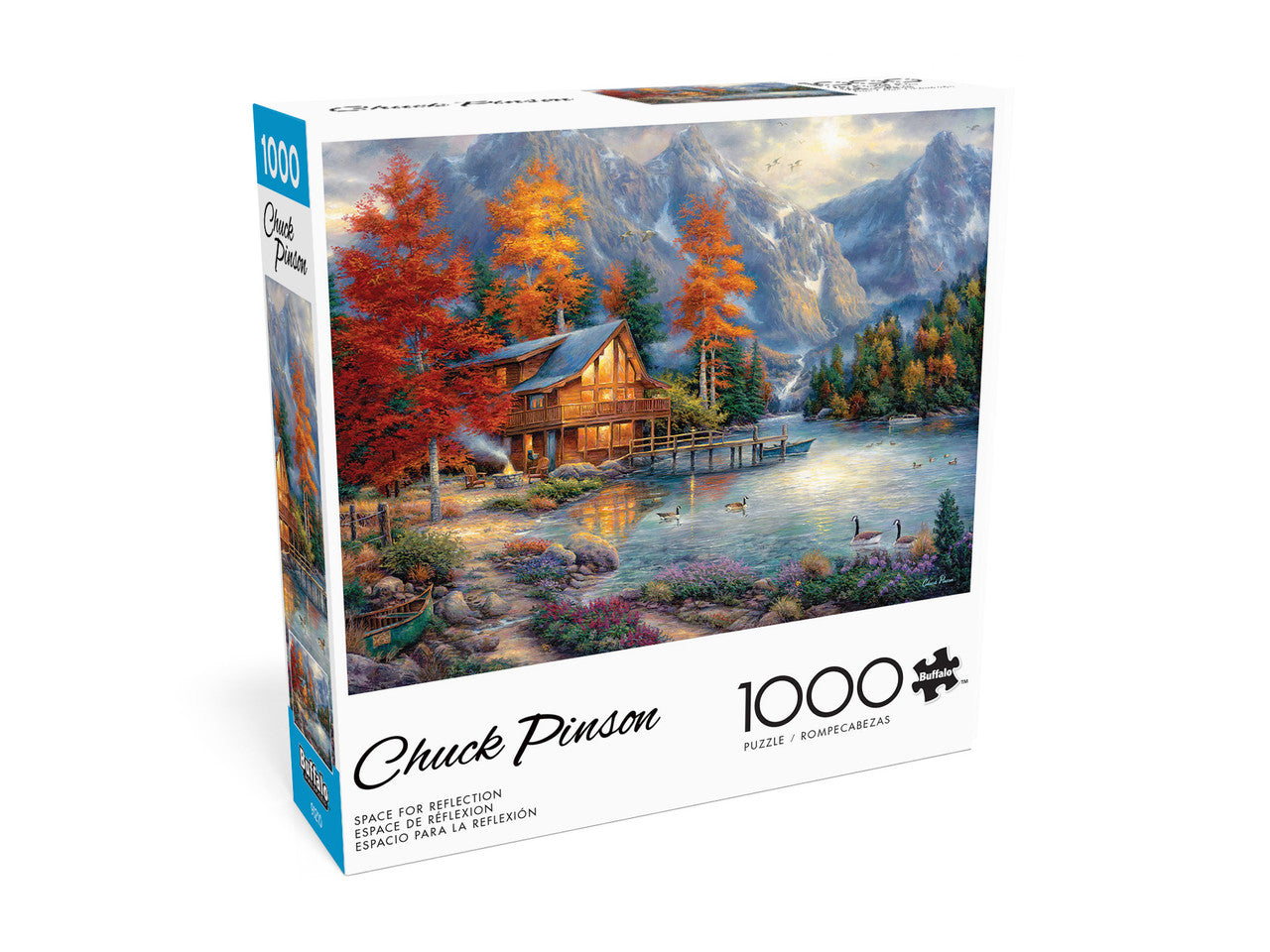 Chuck Pinson's Escapes: Space For Reflection 1000 Piece Puzzle