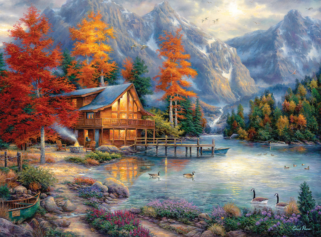Chuck Pinson's Escapes: Space For Reflection 1000 Piece Puzzle