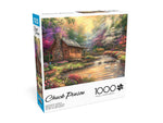 Chuck Pinson's Escapes: Brookside Retreat 1000 Piece Puzzle