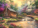 Chuck Pinson's Escapes: Brookside Retreat 1000 Piece Puzzle