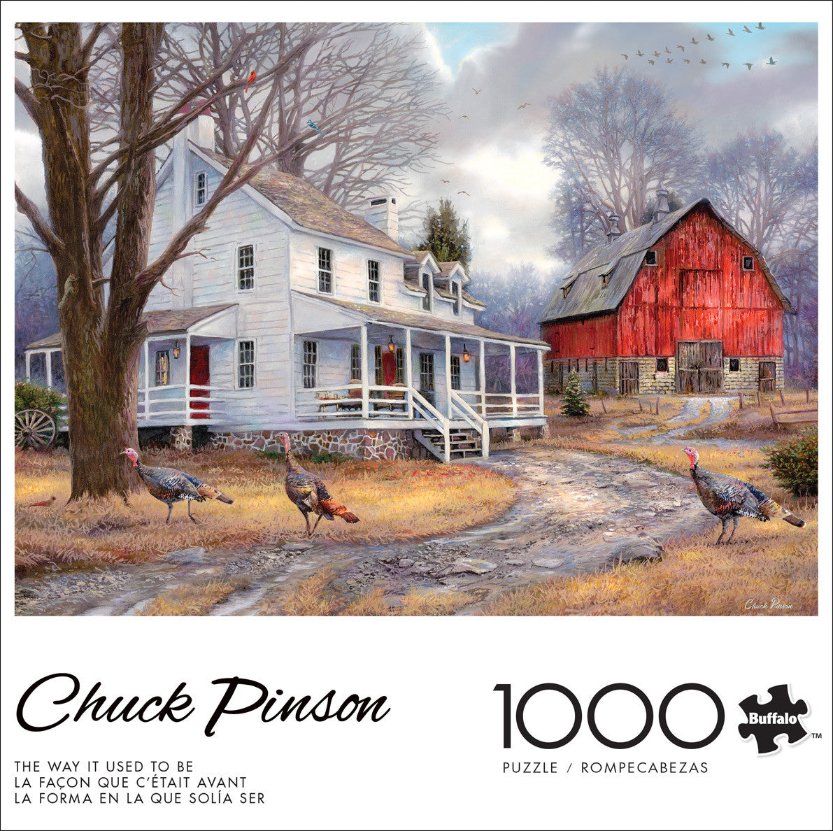 Chuck Pinson's Escapes: The Way it Used to Be 1000 Piece Puzzle