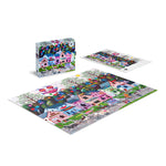 Charles Wysocki - Confection Street 1000 Piece Puzzle - Silver Select: Giftable Box With Silver Foil Accents