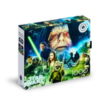 Star Wars Victory for the Rebellion 1000 Piece Puzzle - Silver Select: Giftable Box With Silver Foil Accents