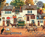 Charles Wysocki - Olde Cape Cod 1000 Piece Puzzle - Silver Select: Giftable Box With Silver Foil Accents