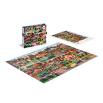 Charles Wysocki: Silver Select Labor Day in Bungalowville 1000 Piece Puzzle