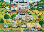 Charles Wysocki: Silver Select Sunny Side Up 1000 Piece Puzzle (giftable box with silver foil accents)
