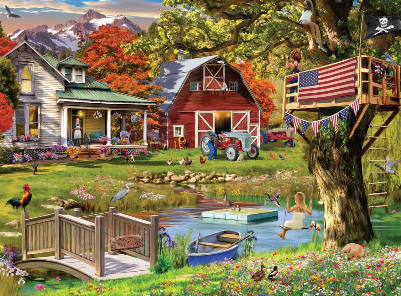 Country Life: Country Clubhouse 1000 Piece Puzzle