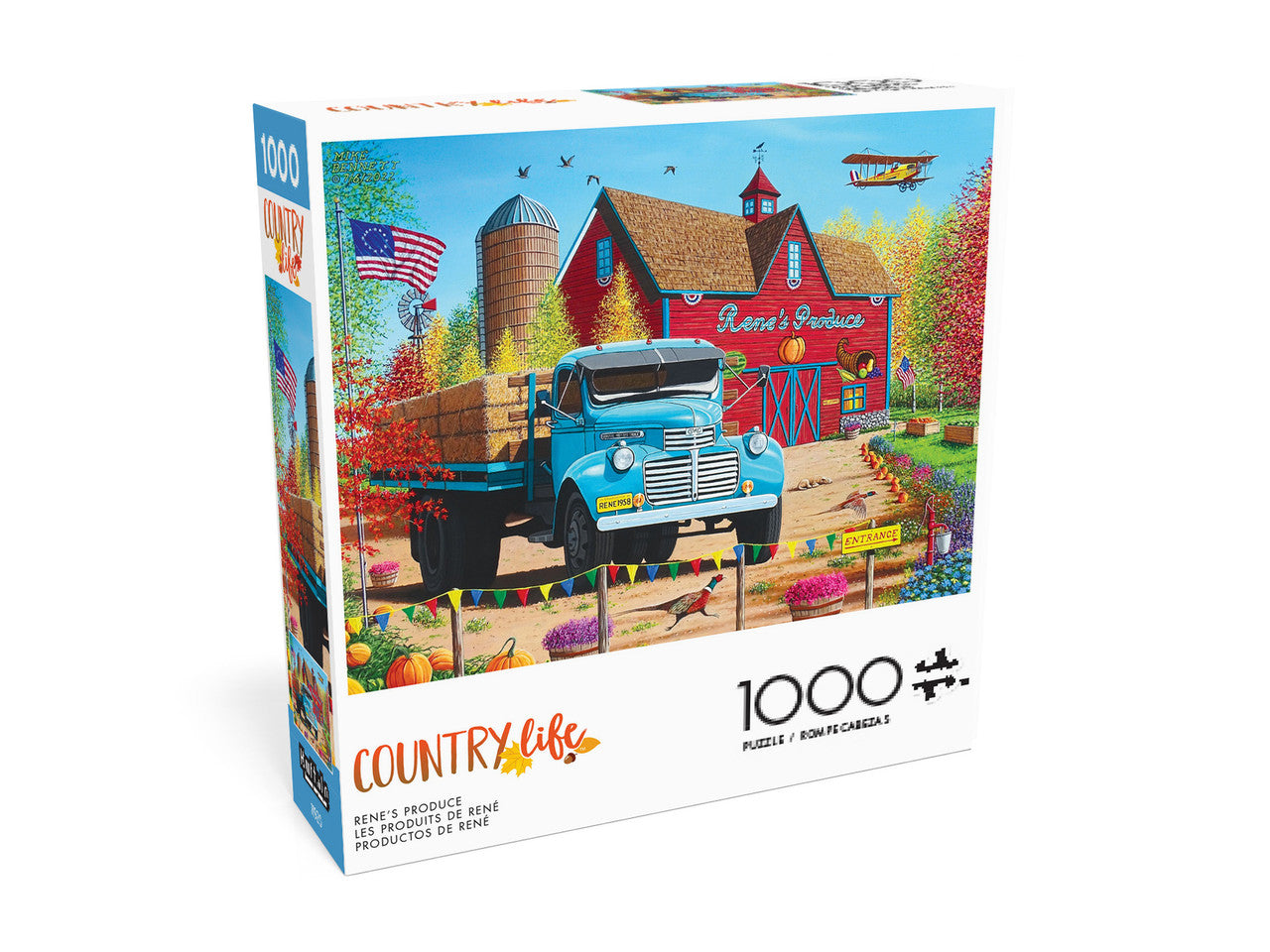 Country Life: Rene's Produce 1000 Piece Puzzle