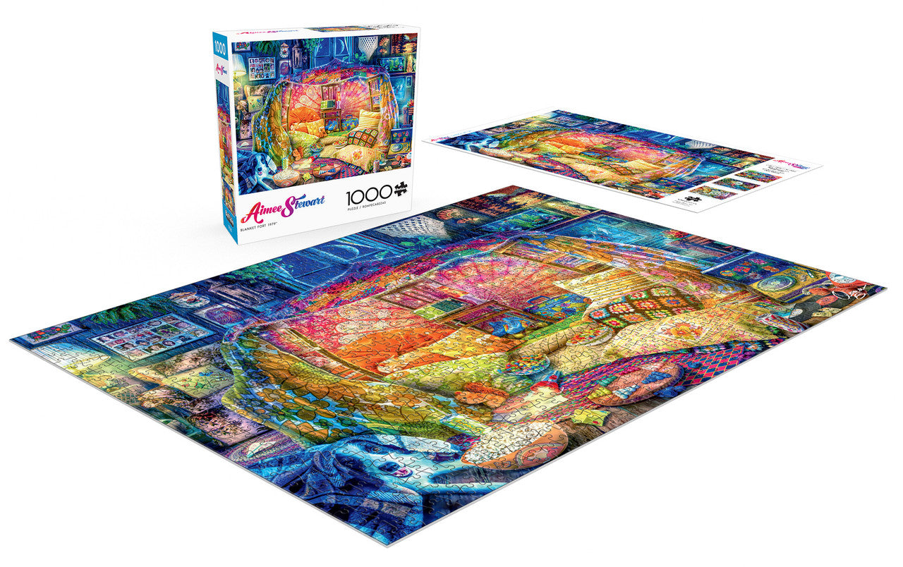Aimee Stewart:  Blanket Fort 1979 1000 Piece Puzzle