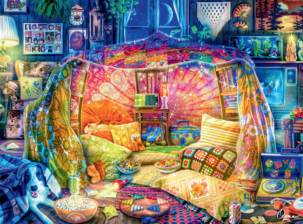 Aimee Stewart:  Blanket Fort 1979 1000 Piece Puzzle