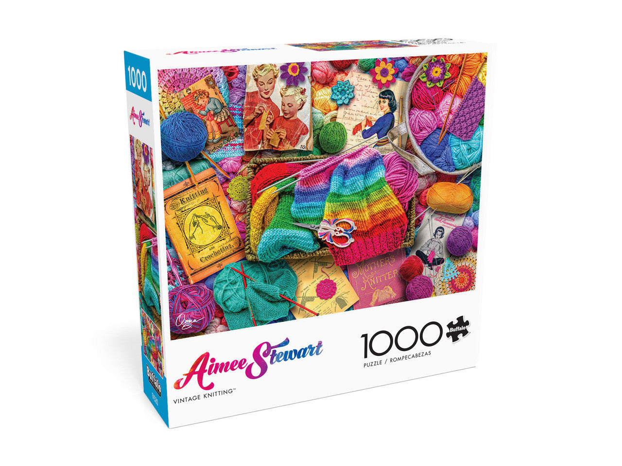 Aimee Stewart:  Vintage Knitting 1000 Piece Puzzle