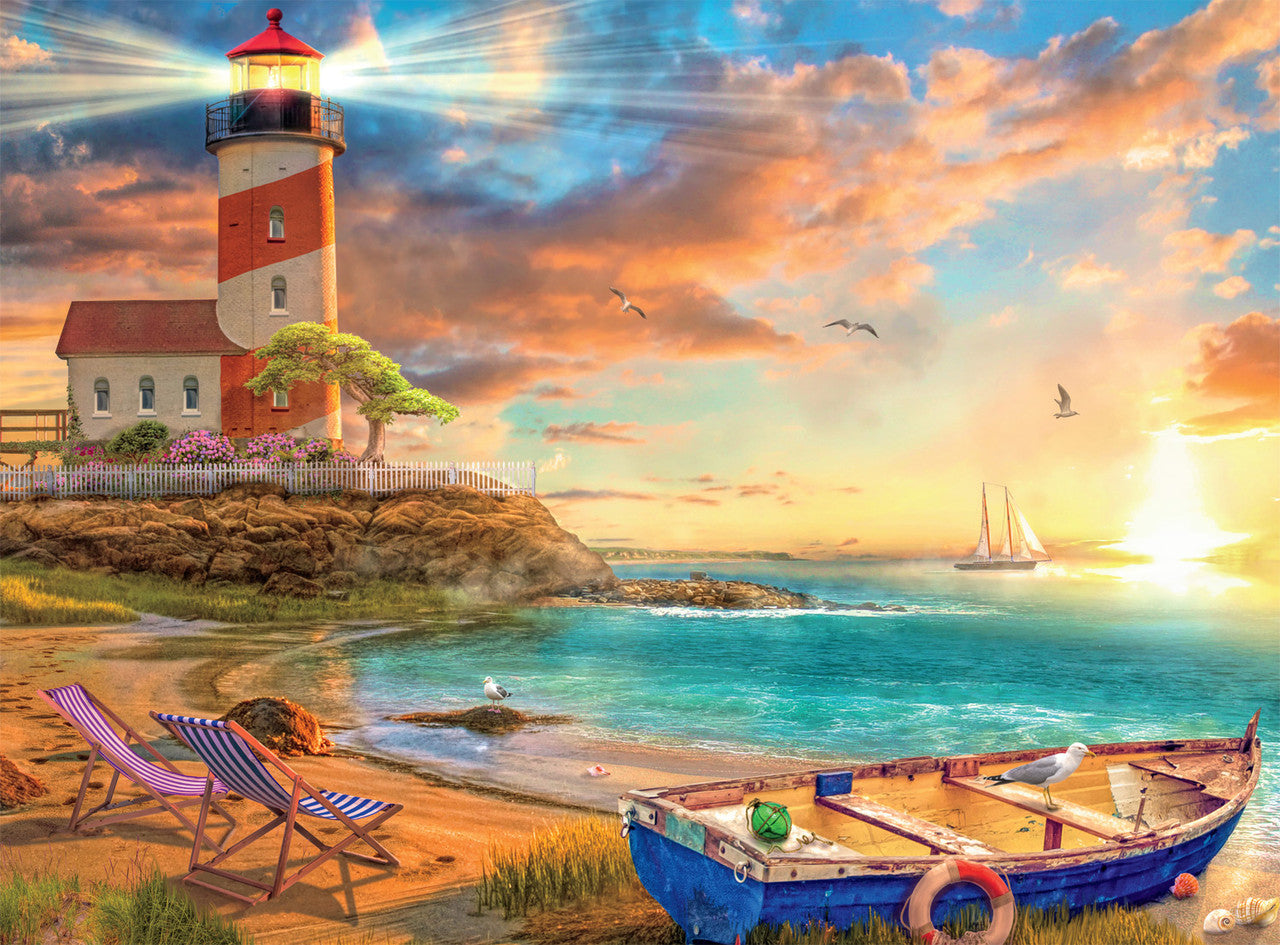 Lars Stewart: Serene Ocean 1000 Piece Puzzle