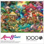 Aimee Stewart:  Merry Mushroom Village Picnic 1000 Piece Puzzle