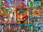 Aimee Stewart:  The Grand Fiction Library 1000 Piece Puzzle