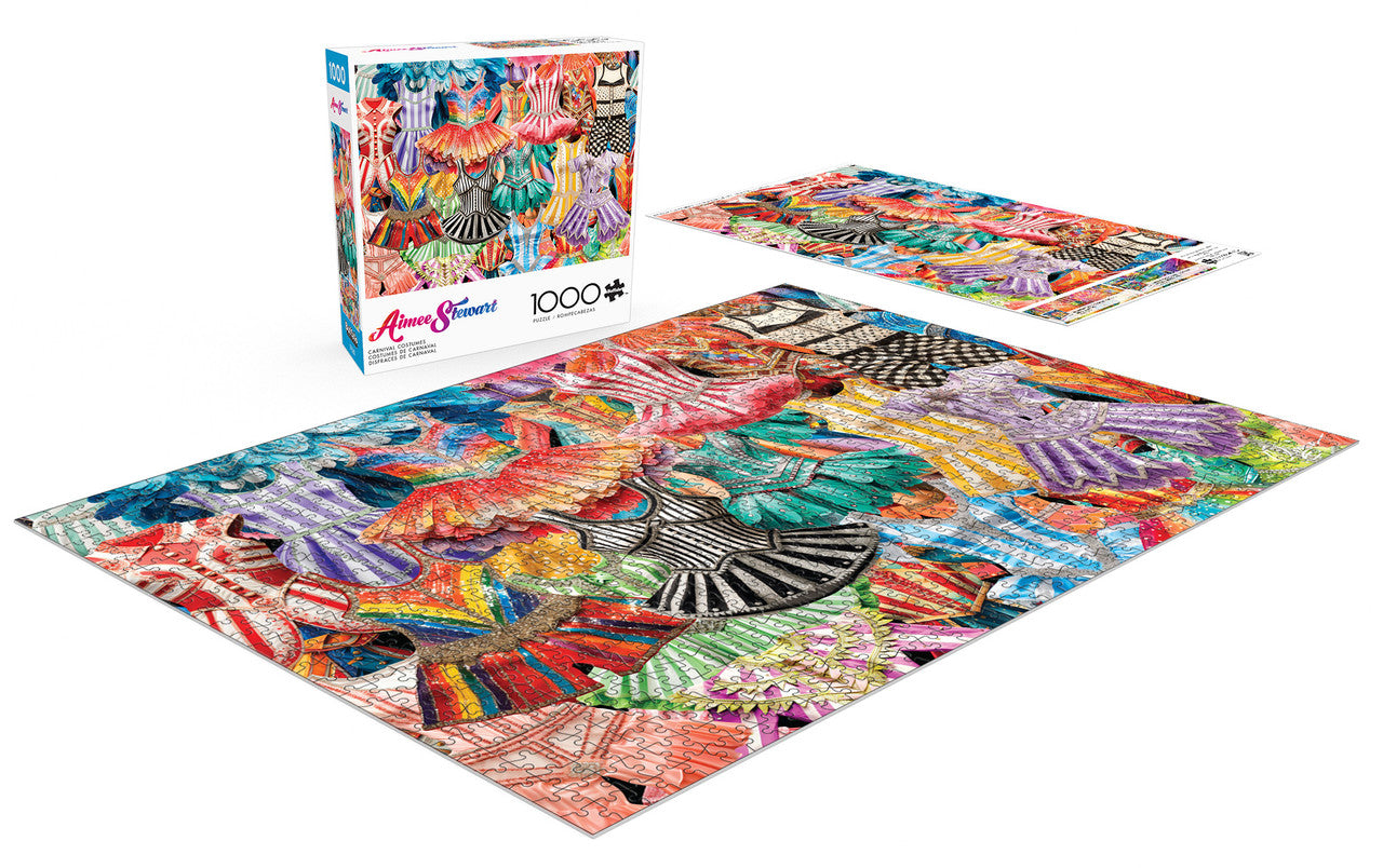Aimee Stewart:  Carnival Costumes 1000 Piece Puzzle